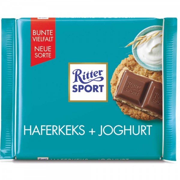 RITTER SPORT HAFERKEKS + JOGHURT 5ER PACK 