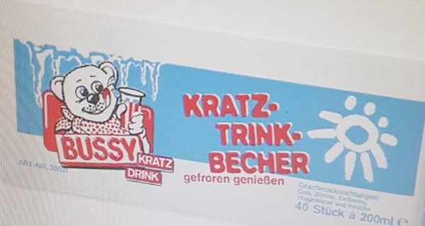 Bussy Kratz-Trinkbecher Mix 40x200ml 22,49 €